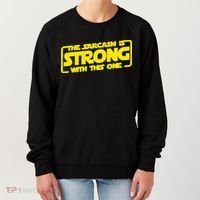 The Sarcasm Is Strong With This One Funny Sarcastic  Women's Sweatshirt thumb 0