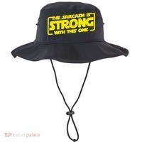 The Sarcasm Is Strong With This One Funny Sarcastic  Bucket Hat thumb 0