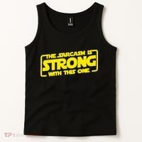 The Sarcasm Is Strong With This One Funny Sarcastic  Tank Top thumb 2