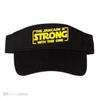 The Sarcasm Is Strong With This One Funny Sarcastic  Visor thumb 0
