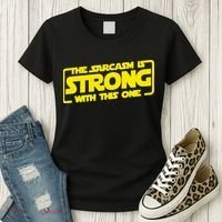 The Sarcasm Is Strong With This One Funny Sarcastic  Women's T-Shirt thumb 3