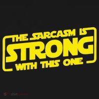 The Sarcasm Is Strong With This One Funny Sarcastic  Kids Sweatshirt thumb 2