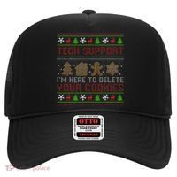 Tech Support IM Here To Delete Your Cookies Christmas Xmas Hat thumb 0
