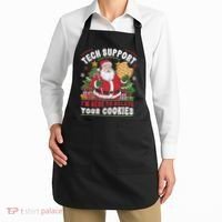 Tech Support IM Here To Delete Your Cookies Tech Christmas Apron thumb 2