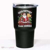 Tech Support IM Here To Delete Your Cookies Tech Christmas Tumbler thumb 0