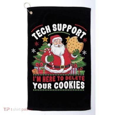 Tech Support IM Here To Delete Your Cookies Tech Christmas Golf Towel