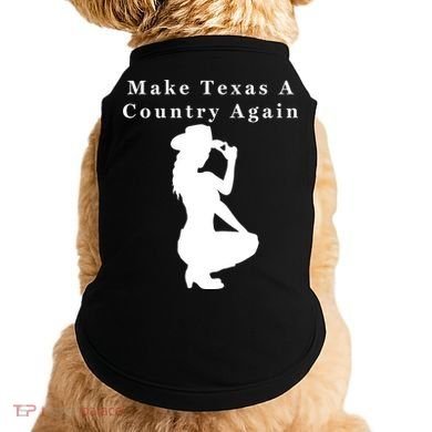 Texas Secession Independence Doggie Tank