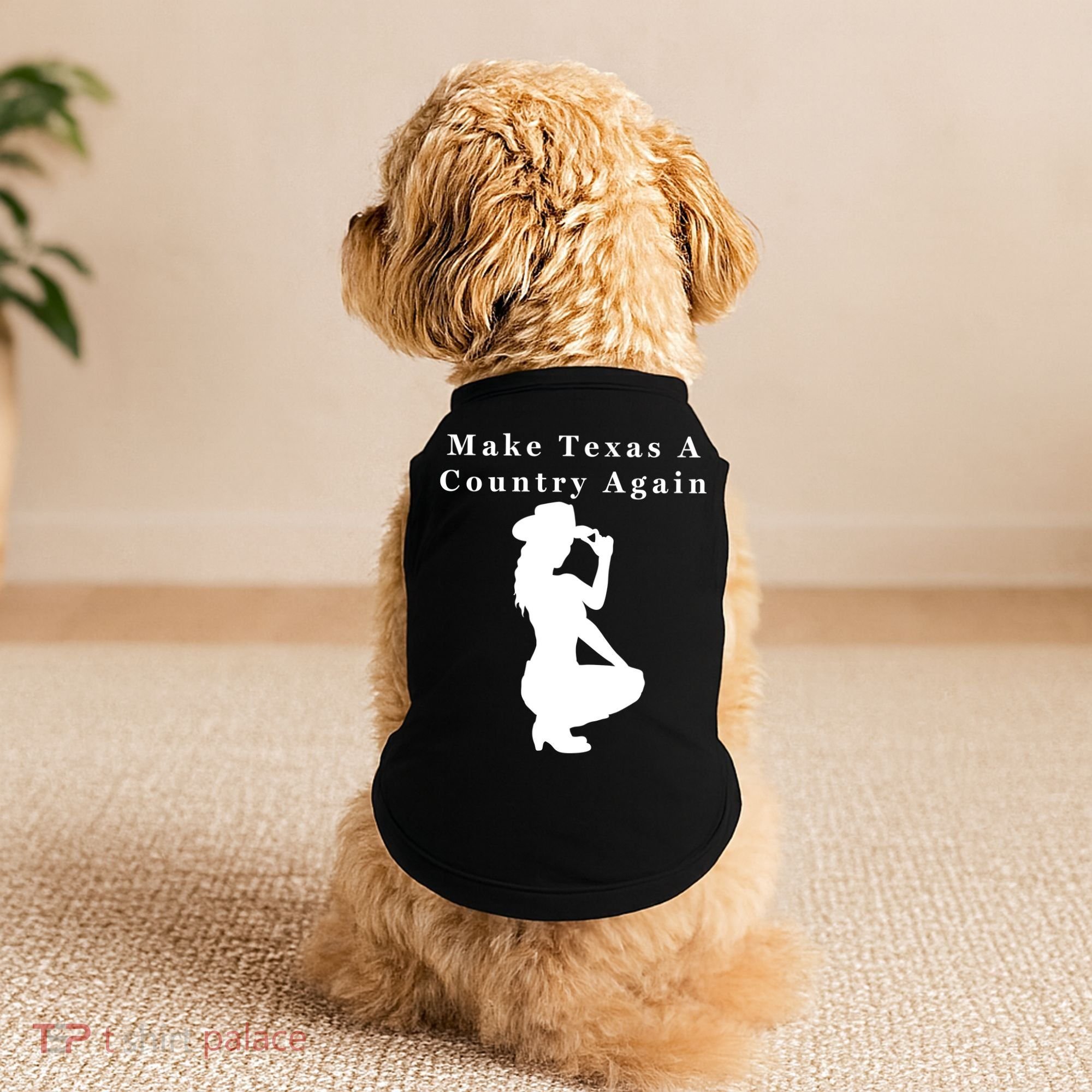 Texas Secession Independence Doggie Tank