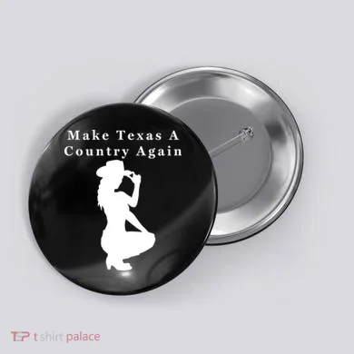 Texas Secession Independence Button