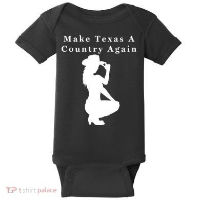 Texas Secession Independence Baby Bodysuit