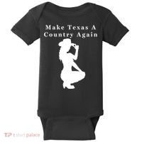 Texas Secession Independence Baby Bodysuit thumb 0