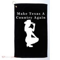 Texas Secession Independence Golf Towel thumb 0
