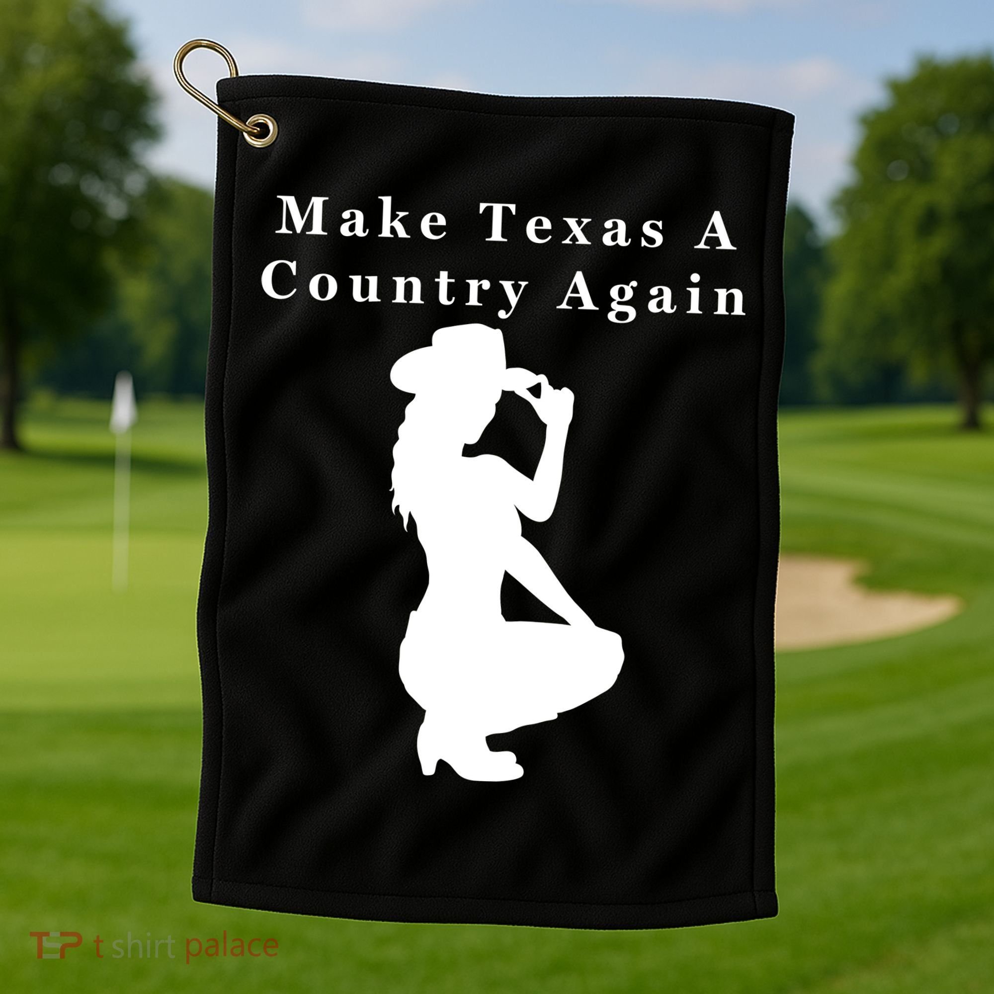 Texas Secession Independence Golf Towel