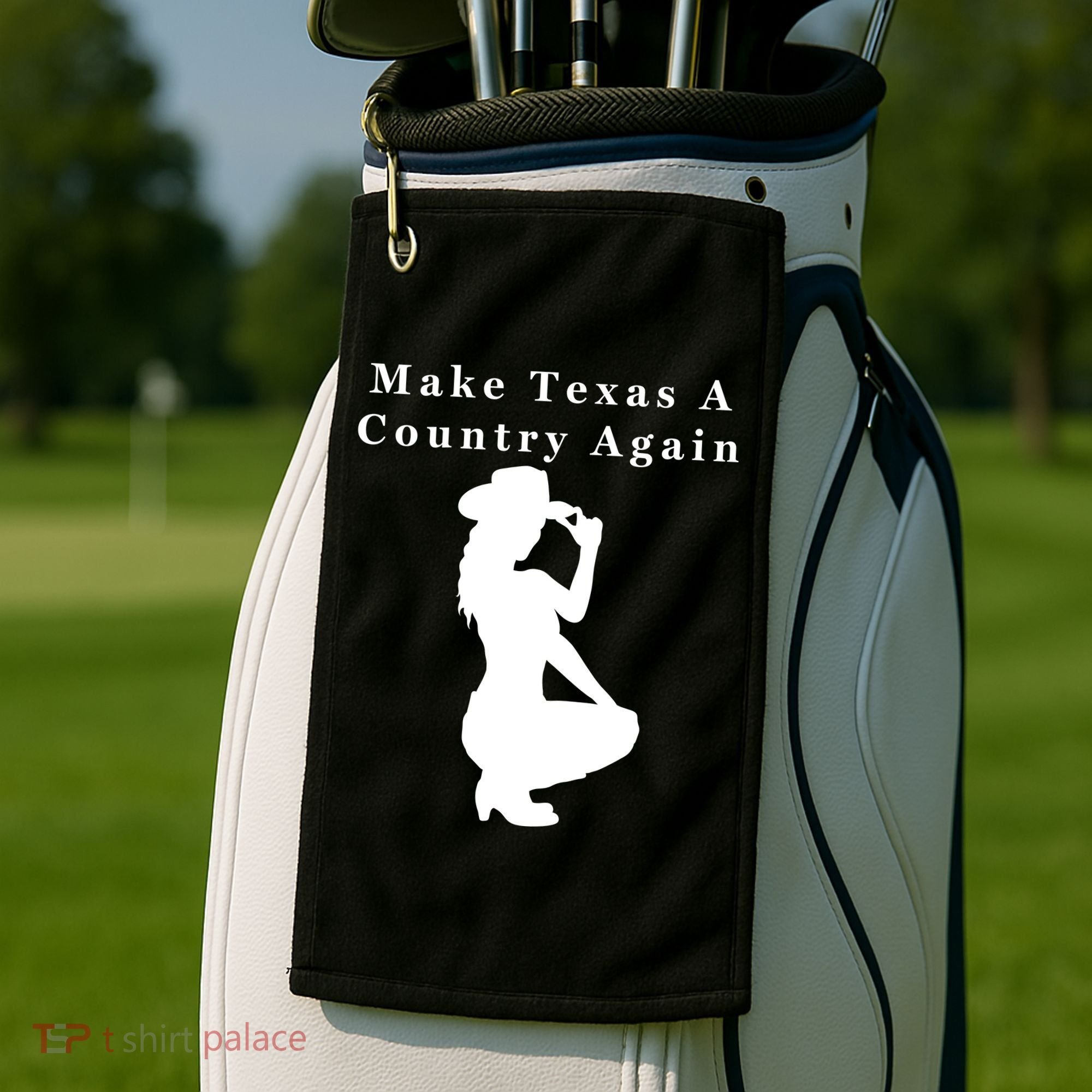 Texas Secession Independence Golf Towel
