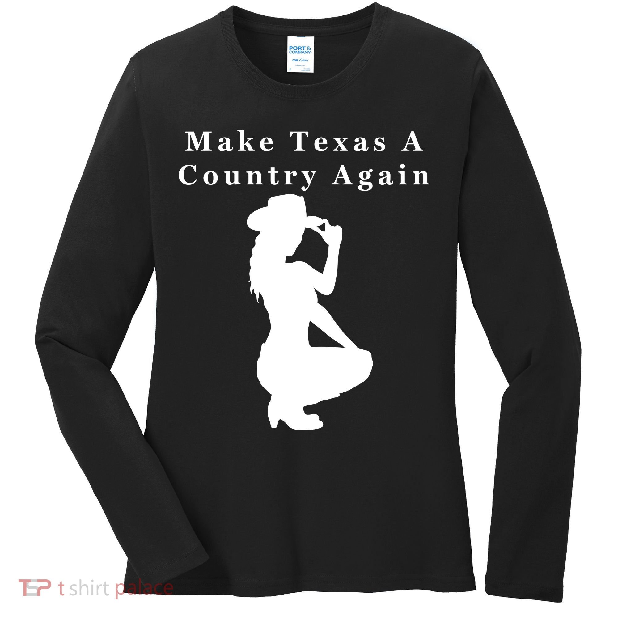 Texas Secession Independence Women's Long Sleeve Shirt