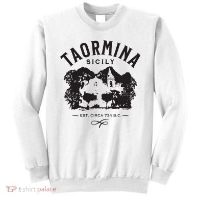 Taormina Sicily Italy Souvenir Design Sweatshirt