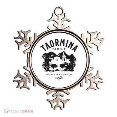 Taormina Sicily Italy Souvenir Design Ornament