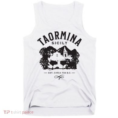 Taormina Sicily Italy Souvenir Design Tank Top