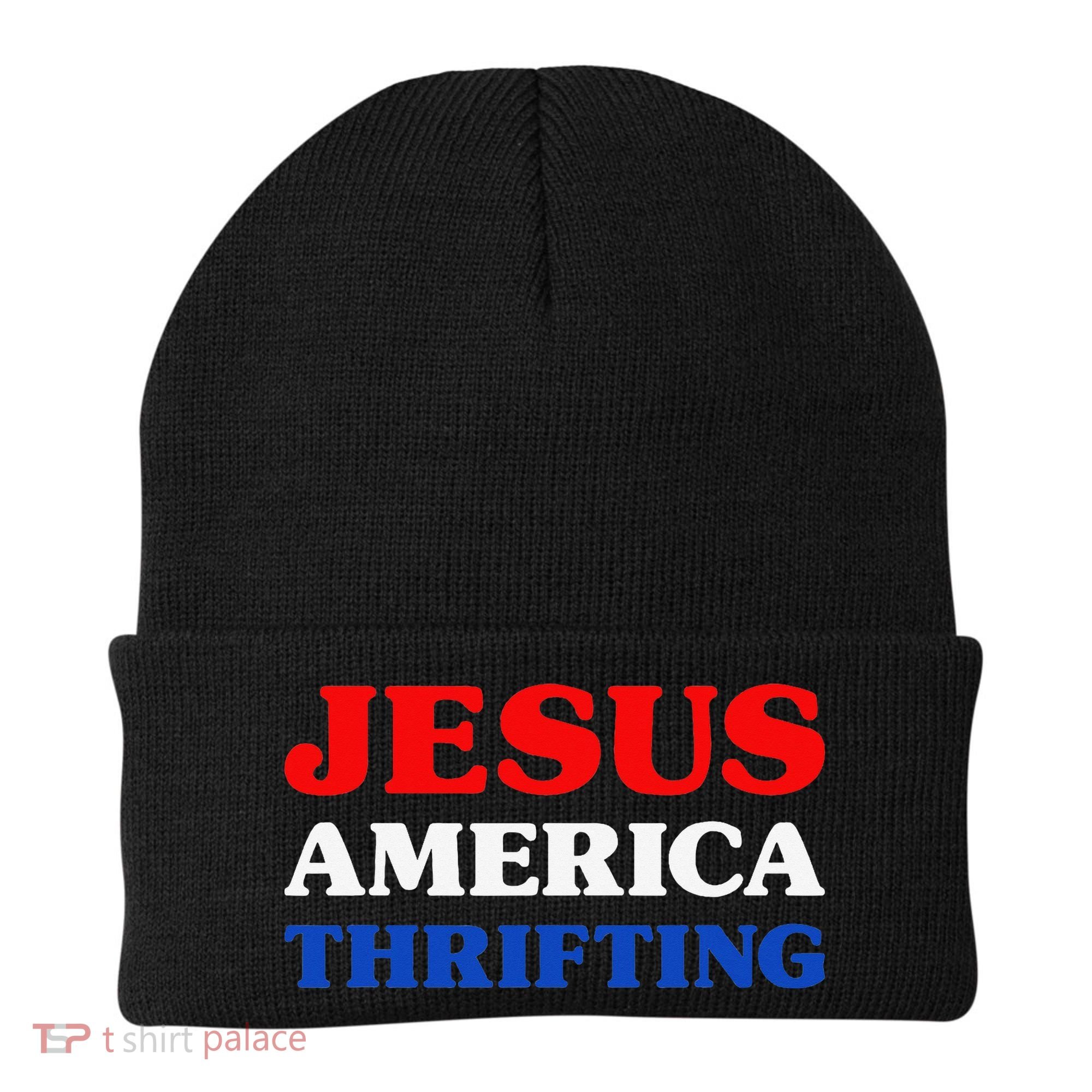 Thrift Shopping I Love Thrifting Jesus And Thrifting Beanie
