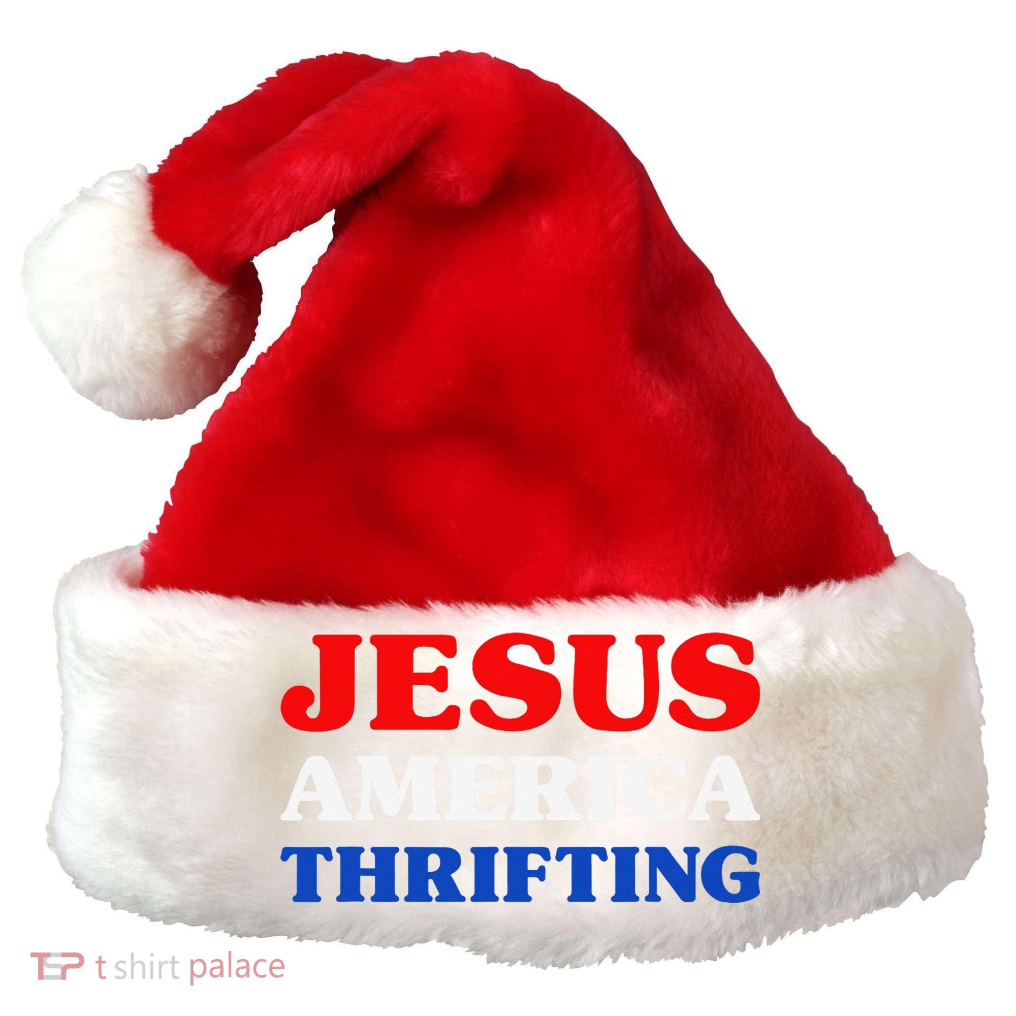 Thrift Shopping I Love Thrifting Jesus And Thrifting Santa Hat