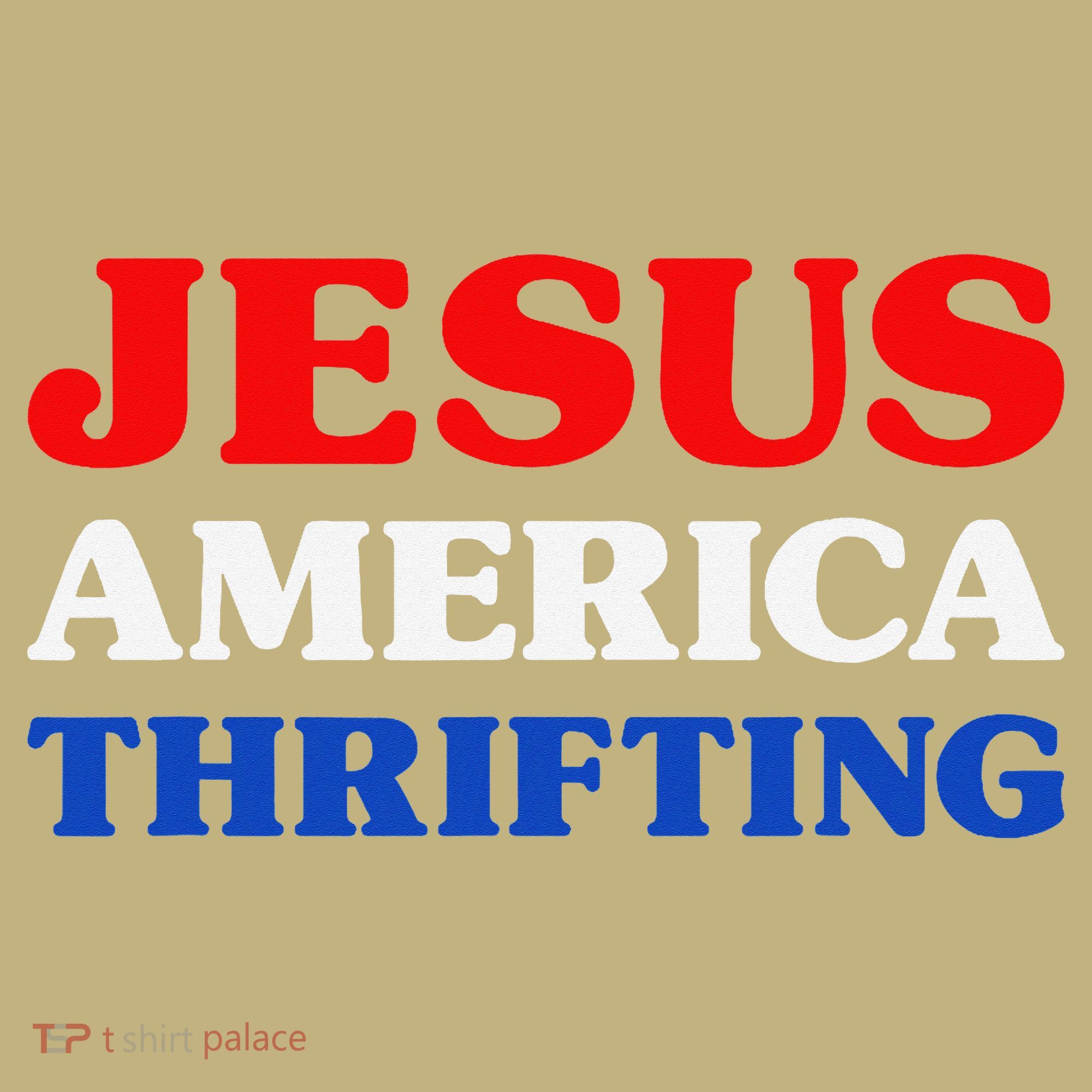 Thrift Shopping I Love Thrifting Jesus And Thrifting Mousepad