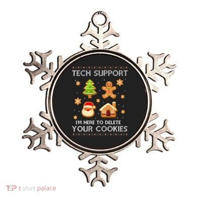 Tech Support IM Here To Delete Your Cookies Christmas Ornament