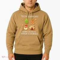 Tech Support IM Here To Delete Your Cookies Christmas Hoodie thumb 2