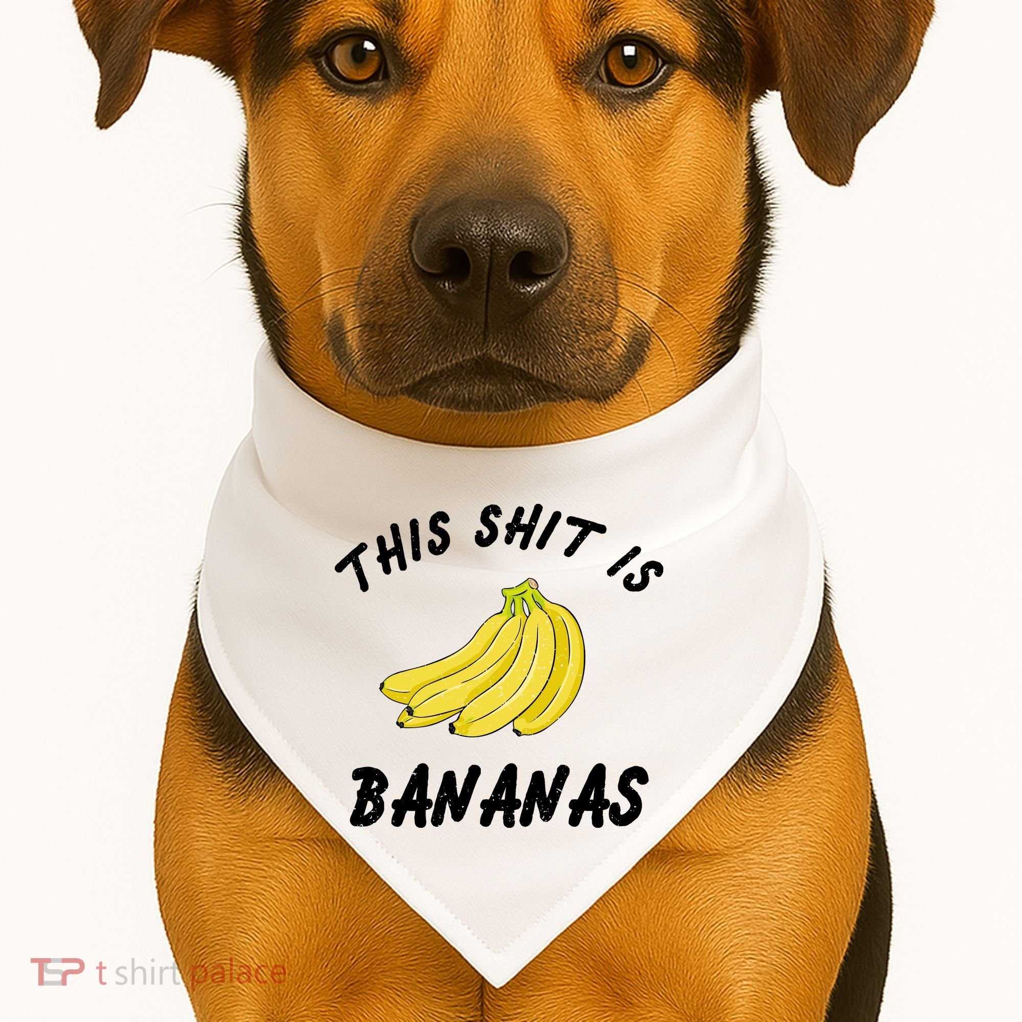 This Shit Is Bananas USA-Made Doggie Bandana