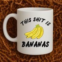 This Shit Is Bananas Coffee Mug thumb 2