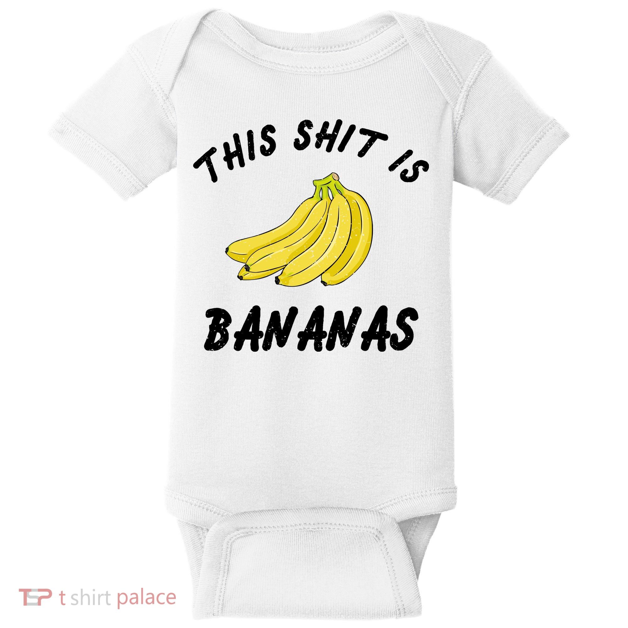 This Shit Is Bananas Baby Bodysuit