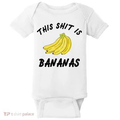 This Shit Is Bananas Baby Bodysuit