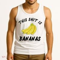 This Shit Is Bananas Tank Top thumb 3