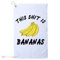 This Shit Is Bananas Golf Towel thumb 0