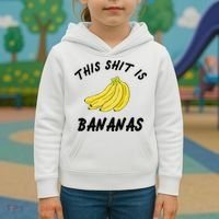 This Shit Is Bananas Kids Hoodie thumb 3