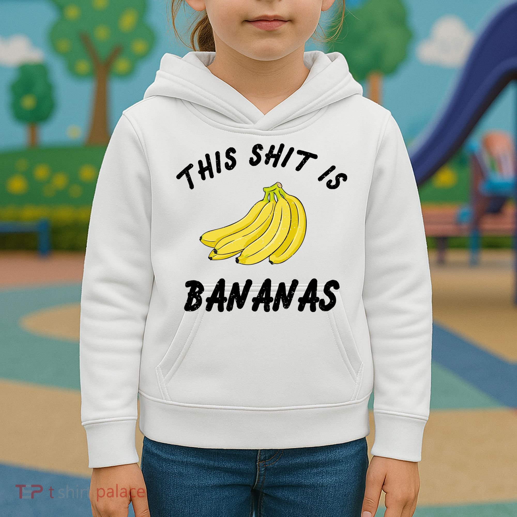 This Shit Is Bananas Kids Hoodie