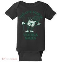 TodayS Soup Is Vodka Soda Baby Bodysuit thumb 0