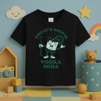 TodayS Soup Is Vodka Soda Toddler T-Shirt thumb 3