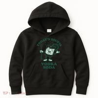 TodayS Soup Is Vodka Soda Kids Hoodie thumb 0