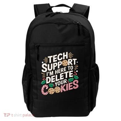 Tech Support IM Here To Delete Your Cookies Funny It Nerds Backpack