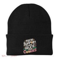 Tech Support IM Here To Delete Your Cookies Funny It Nerds Beanie thumb 0