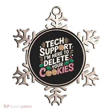Tech Support IM Here To Delete Your Cookies Funny It Nerds Ornament
