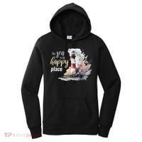 The Sea Is My Happy Place I Beach Lighthouses Coast Summer Cool Gift Women's Hoodie thumb 0