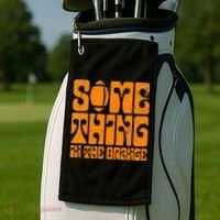 TN Something In The Orange Tennessee Orange Outfits Golf Towel thumb 2