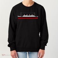Titanic Ship Illustration Women's Sweatshirt thumb 0
