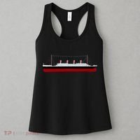 Titanic Ship Illustration Women's Tank Top thumb 3