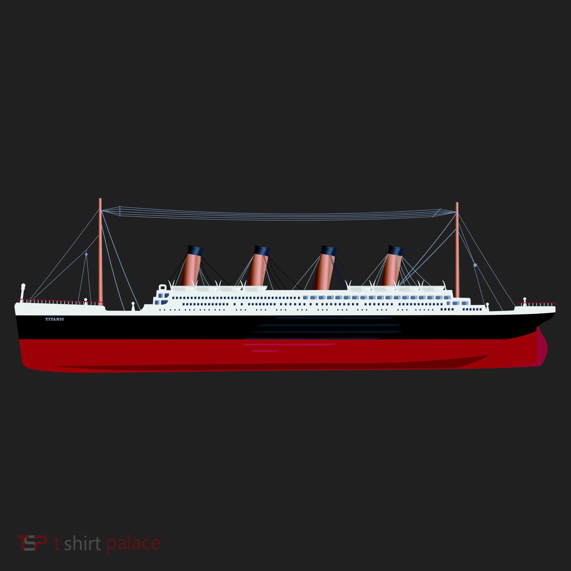 Titanic Ship Illustration Sport-Tek Posi-UV Pro Polo