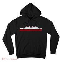 Titanic Ship Illustration Tall Hoodie thumb 0