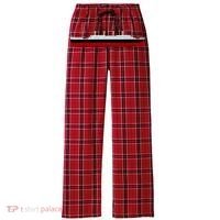 Titanic Ship Illustration Women's Flannel Plaid Pajama Pants thumb 0