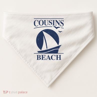 The Summer I Turned Pretty Boat USA-Made Doggie Bandana