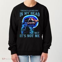 ThereS Someone In My Head But ItS Not Me Skull Women's Sweatshirt thumb 0